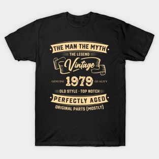 The Legend Vintage 1979 Perfectly Aged T-Shirt